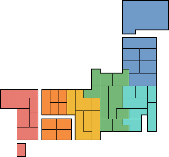 日本地図